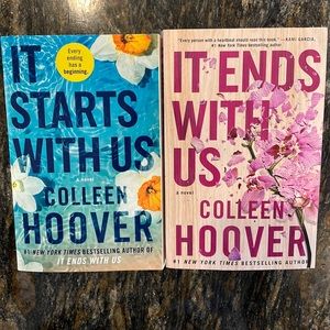 It Starts With Us & It Ends With Us by Colleen Hoover